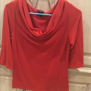 *Ann Taylor Red Blouse M